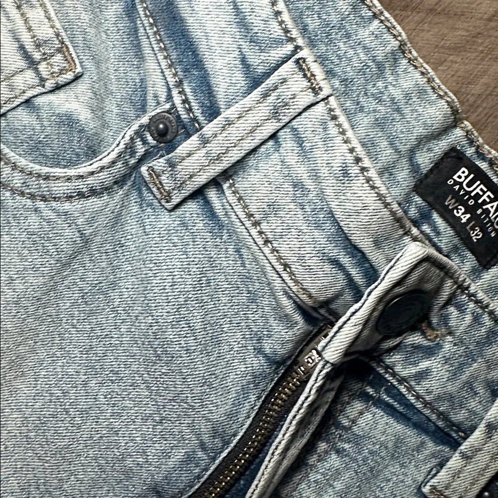 Buffalo David Bitton Ash Slim Stretch Jeans - 34x32